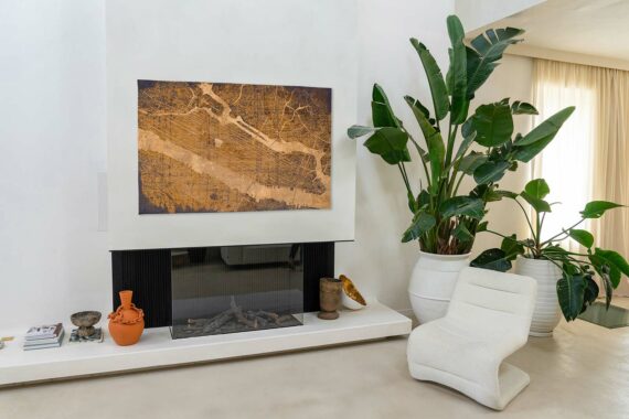 Louis De Poortere tappeto Cities New York 9315 Gatsby Gold interior 1
