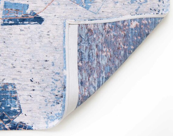 Louis De Poortere tappeto Cities Tokyo 9314 Conductive Blue back