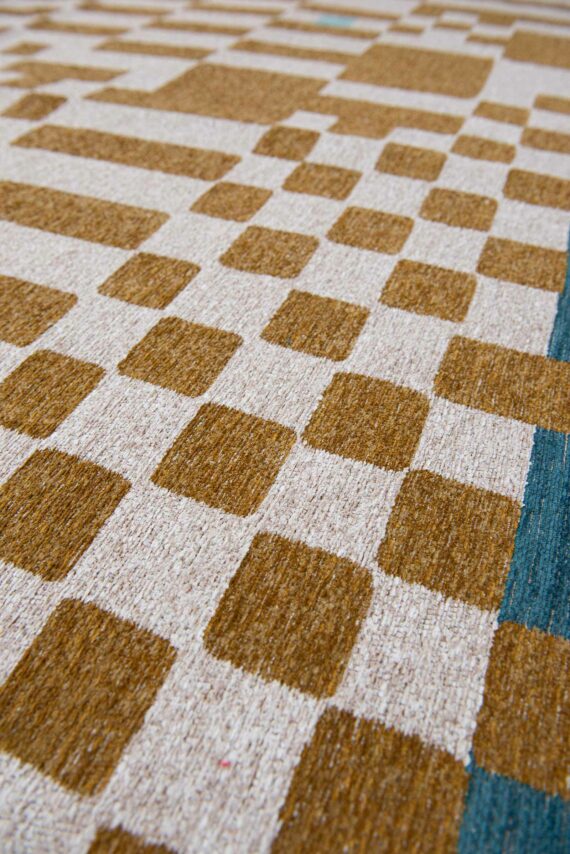 Louis De Poortere tappeto Craft Chess 9338 Honey zoom 1