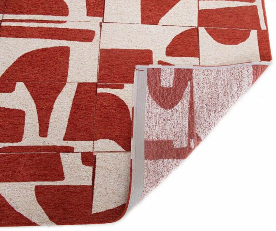 Louis De Poortere tappeto Craft Papercut 9364 Rust back