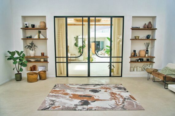 Louis De Poortere tappeto Gallery Fresque 9344 Middle Of interior 1