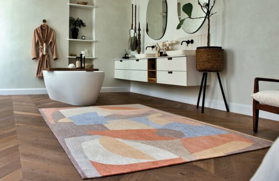 Louis De Poortere tappeto Gallery Shapes 9370 Secret interior 1