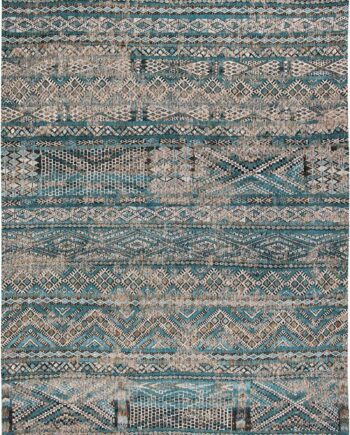Louis De Poortere tappeto LX 9110 Antiquarian Kilim Zemmuri Blue