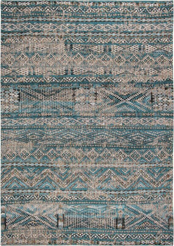 Louis De Poortere tappeto LX 9110 Antiquarian Kilim Zemmuri Blue
