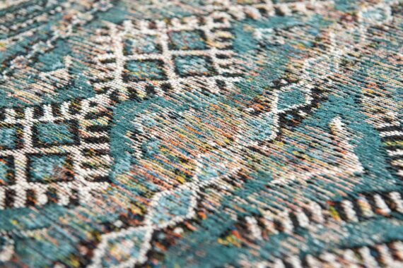 Louis De Poortere tappeto LX 9110 Antiquarian Kilim Zemmuri Blue zoom 1