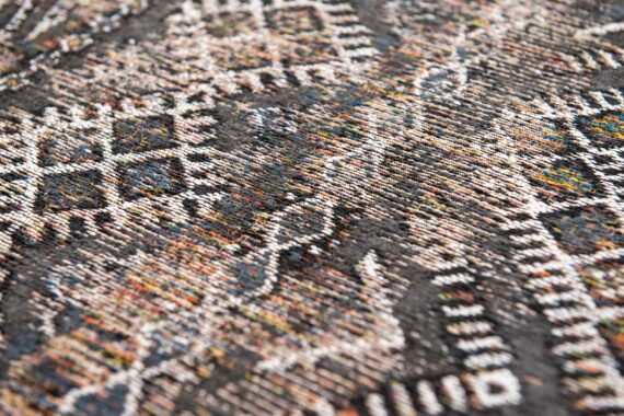 Louis De Poortere tappeto LX 9113 Antiquarian Kilim Black Rabat zoom 1