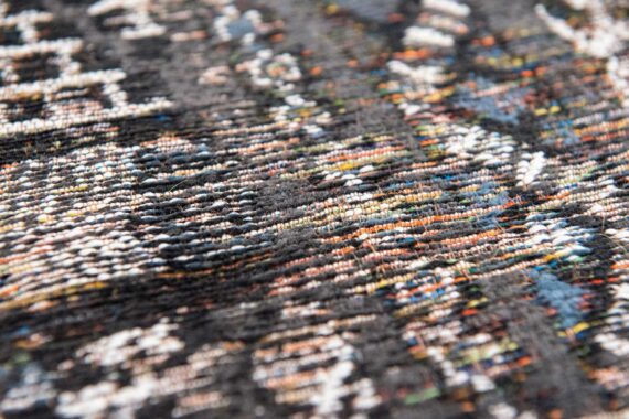 Louis De Poortere tappeto LX 9113 Antiquarian Kilim Black Rabat zoom 2