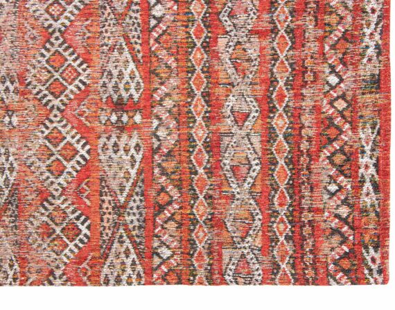 Louis De Poortere tappeto LX 9115 Antiquarian Kilim Fez Red corner