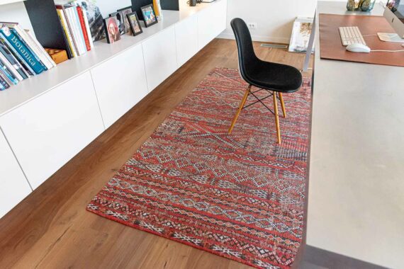 Louis De Poortere tappeto LX 9115 Antiquarian Kilim Fez Red interior 5