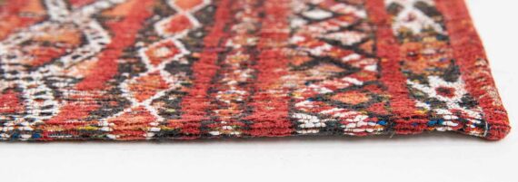 Louis De Poortere tappeto LX 9115 Antiquarian Kilim Fez Red side