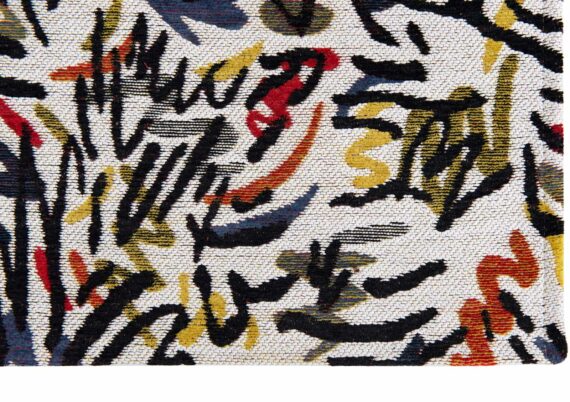 Louis De Poortere tappeto LX 9144 Gallery Graffito Street Graph corner