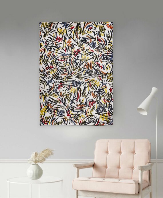 Louis De Poortere tappeto LX 9144 Gallery Graffito Street Graph interior