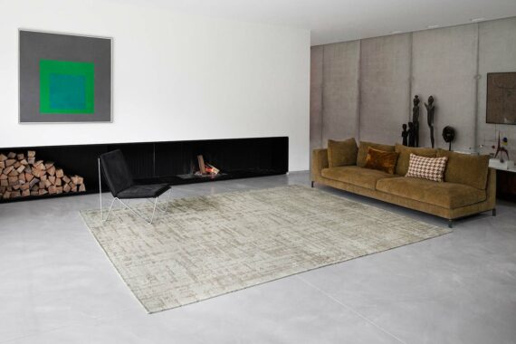 Louis De Poortere tappeto LX 9197 Structures Baobab Dry Beige interior 4