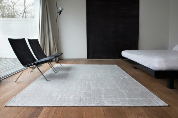 Louis De Poortere tappeto LX 9198 Structures Baobab Tsingy Oyster interior 1