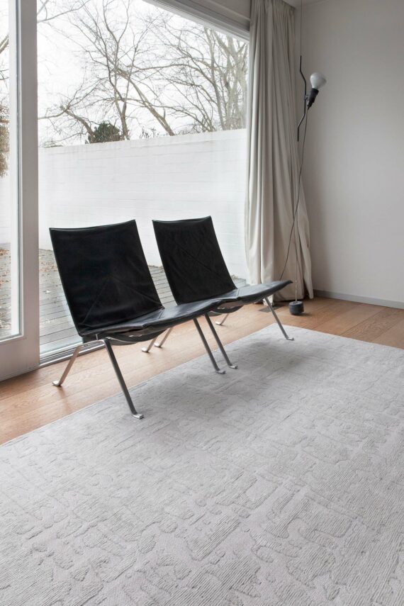 Louis De Poortere tappeto LX 9198 Structures Baobab Tsingy Oyster interior 2