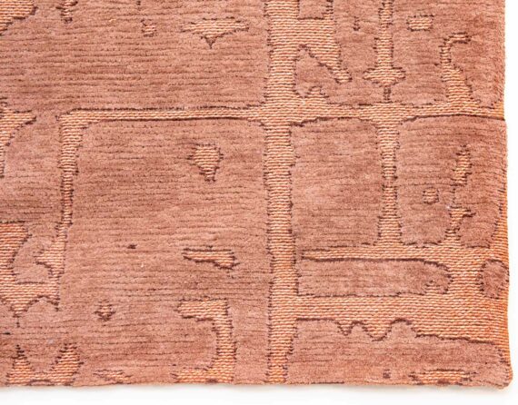 Louis De Poortere tappeto LX 9199 Structures Baobab Za Copper corner