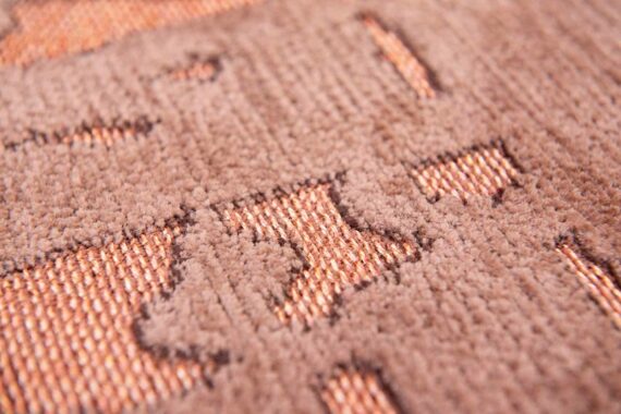 Louis De Poortere tappeto LX 9199 Structures Baobab Za Copper zoom 2