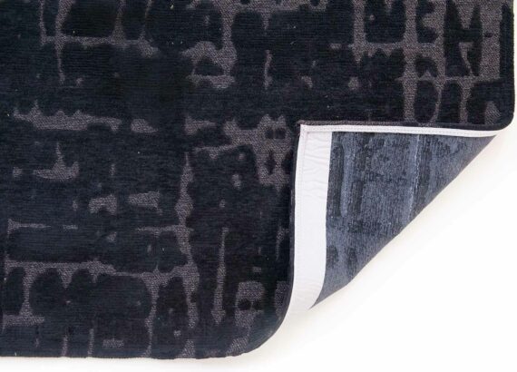 Louis De Poortere tappeto LX 9200 Structures Baobab Black Water back