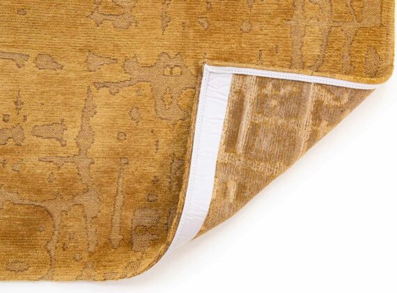 Louis De Poortere tappeto LX 9201 Structures Baobab Madagascar Gold back