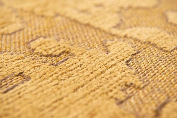 Louis De Poortere tappeto LX 9201 Structures Baobab Madagascar Gold zoom 1