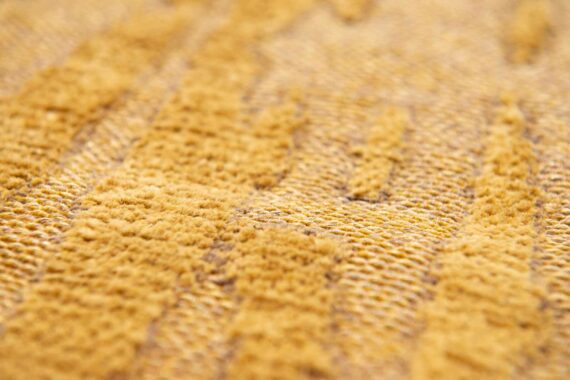 Louis De Poortere tappeto LX 9201 Structures Baobab Madagascar Gold zoom 3