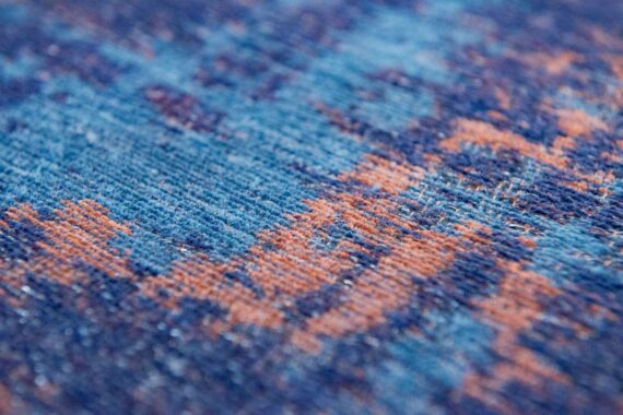 Louis De Poortere tappeto LX 9211 Atlantic Venetian Dust Sunset Blue zoom 1