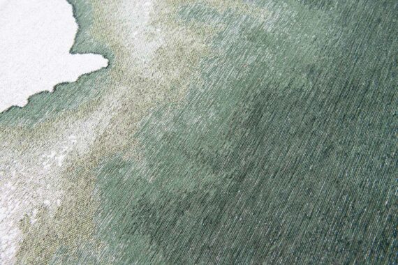 Louis De Poortere tappeto Meditation Lagoon 9331 Palm Green zoom 2