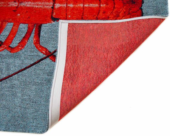 Louis De Poortere tappeto Pop 9389 Steam Red back