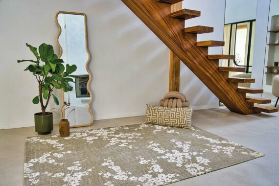 Louis De Poortere tappeto Sakura 9372 Wet Garden interior 1