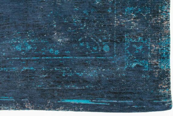 tappeti Louis De Poortere LX8254 Fading World Medaillon Blue Night corner