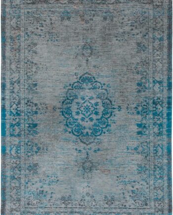 tappeti Louis De Poortere LX8255 Fading World Medaillon Grey Turquoise