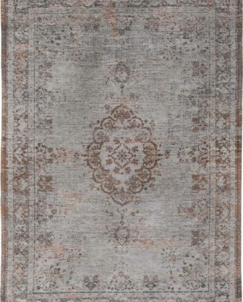 tappeti Louis De Poortere LX8257 Fading World Medaillon Grey Ebony