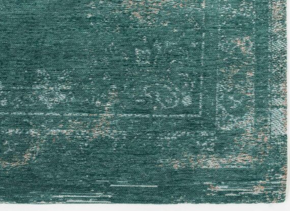 tappeti Louis De Poortere LX8258 Fading World Medaillon Jade corner