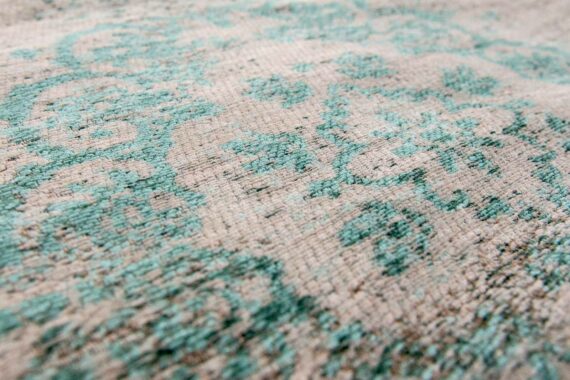 tappeti Louis De Poortere LX8259 Fading World Medaillon Jade Oyster zoom