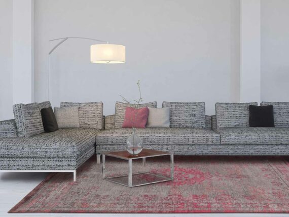 tappeti Louis De Poortere LX8261 Fading World Medaillon Pink Flash interior