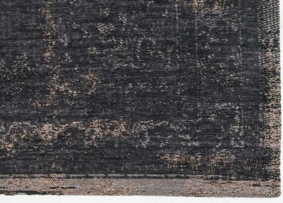 tappeti Louis De Poortere LX8263 Fading World Medaillon Mineral Black corner